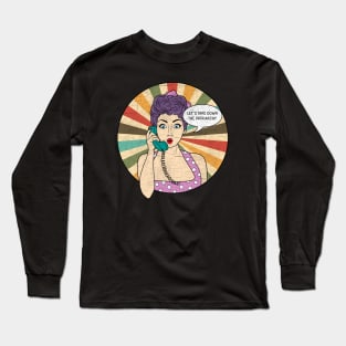 Smash the Patriarchy- Vintage Long Sleeve T-Shirt